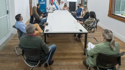 Bahl abordó temas de agenda con los concejales del Frente Creer