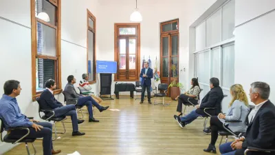 Bahl dialogó con legisladores oficialistas sobre las acciones del municipio