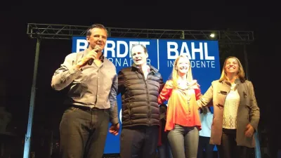 Adán Bahl, Gustavo Bordet, Andrea Zoff y Laura Stratta