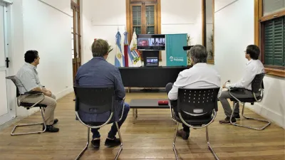 El intendente de Paraná analizó con autoridades de Vialidad Nacional el avance de obras en la ciudad y definieron los próximos pasos para la concreción de un plan de intervención en infraestructura.