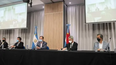 Bahl con Meoni y Bordet