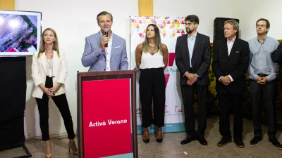 Bahl presentó Activá Verano en Paraná