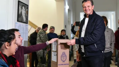 Adán Bahl votó en las PASO