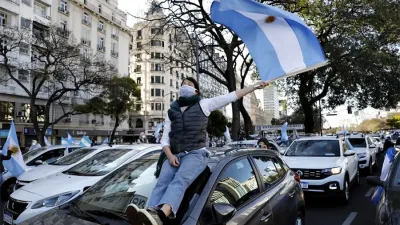 La de hoy es la quinta manifestación en contra del gobierno nacional. Las anteriores fueron el 13 de septiembre, el 17 de agosto, el 9 de julio y el 20 de junio.