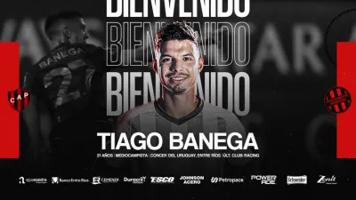 El entrerriano Tiago Banega se convirtió en el tercer refuerzo de Patronato