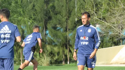 Fútbol: con presencia entrerriana, la selección argentina sub 23 arribó a México