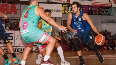 Básquet: Rocamora no pudo con el buen momento de Racing de Chivilcoy