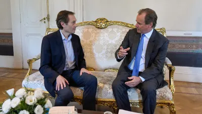 Bordet se reunió con Béliz y analizaron cómo reducir la desigualdad y al mismo tiempo fortalecer al Estado.