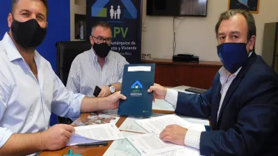 Marcelo Bisogni con Gerardo Chapino