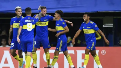 Copa Libertadores: con dos goles de Benedetto, Boca se reencontró con la victoria