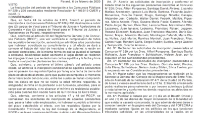 Boletín Oficial