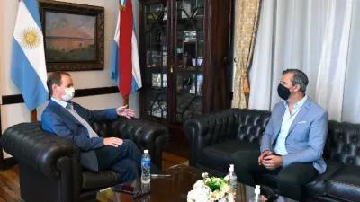 Bordet y Bahl analizaron las acciones conjuntas entre ambos gobiernos y Nación