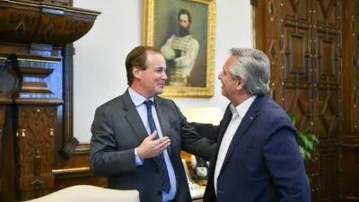 Bordet y el presidente Fernández analizaron obras y gestiones para Entre Ríos