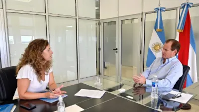  Bordet se reunió con la secretaria de Energía Silvina Guerra