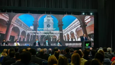 Legisladores provinciales del Frente Creer resaltaron el discurso de Bordet