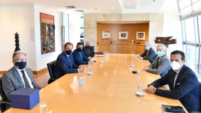 Navegabilidad del río Uruguay y renovación de la represa, temas de Bordet con Cancillería