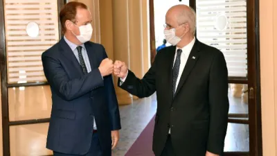 Bordet y Taiana valoraron el rol de las Fuerzas Armadas durante la pandemia