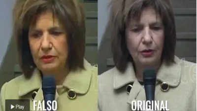 Patricia Bullrich fake news