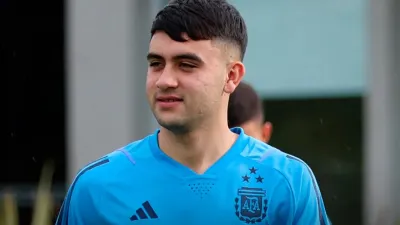 Facundo Buonanotte fue citado a la gira de la selección argentina por Asia
