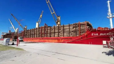 Fue realizada la primera exportación del año desde los puertos entrerrianos