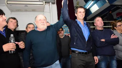 Busti destacó que el nombramiento de Enrique Cresto al frente del Enhosa es una oportunidad para desarrollar infraestructura hídrica y saneamiento.