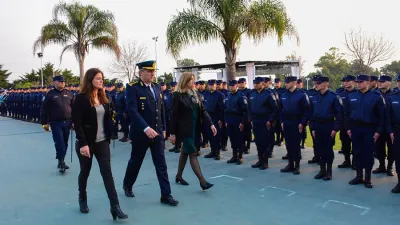 Los 131 nuevos agentes se sumarán a la Fuerza Policial, y en lo inmediato se les dará destino en los 17 Departamentos de la Provincia.