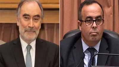 Los camaristas Bruglia y Bertuzzi