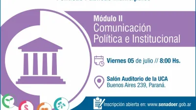 Capacitación para concejales