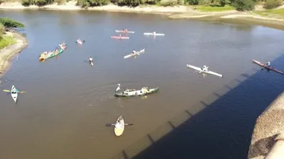 Realizaron una marcha náutica en Colón por los humedales