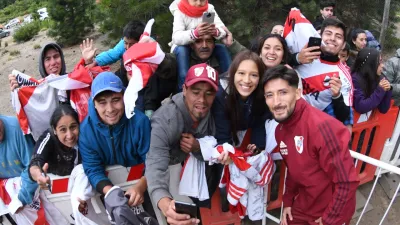 Por una lumbalgia, Milton Casco no pudo entrenar con sus compañeros de River