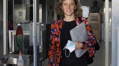 La fiscal anticorrupción de Entre Ríos, Cecilia Goyeneche, que buscan desplazar por investigar a Sergio Urribarri.