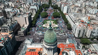 Todo listo para las 36 horas de protesta que se vivirán el próximo miércoles y jueves.