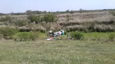 El accidente fatal ocurrió hoy por la mañana, en la Ruta Nacional N° 174 a la altura del Kilómetro 28,5, sobre la banquina Norte.