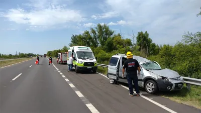El siniestro vial se produjo en inmediaciones del kilómetro 122 de la RN 12.