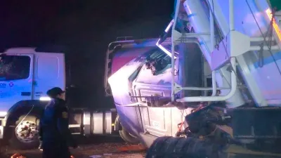 choque múltiple Autopista Rosario-Santa Fe