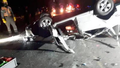 choque ruta Racedo-Crespo