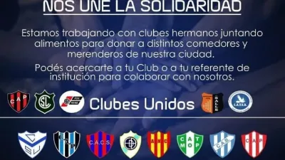 Clubes paranaenses se unieron para ayudar a merenderos y comedores