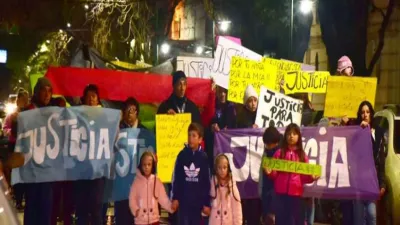 Marcha de silencio en Colón