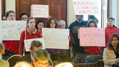 Paraná: trabajadores del área de Cultura del municipio expusieron su situación ante ediles