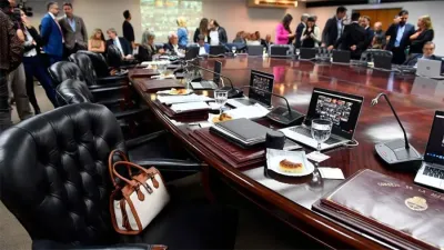 Imagen de archivo de un plenario del Consejo de la Magistratura de la Nación.