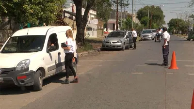 control de tránsito Paraná