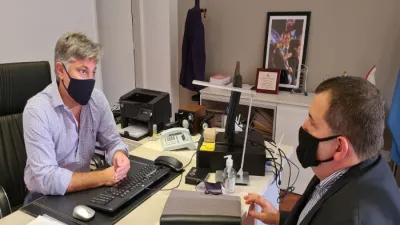 El presidente de IAPSER se reunió con el nuevo coordinador del CPC