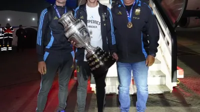 Scaloni, Tapia y Di María