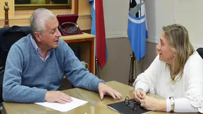 José Lauritto con Marisa Paira