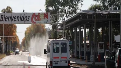 control de ruta acceso a Colón