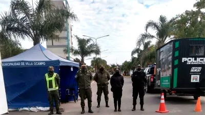 coronavirus controles Santa Fe