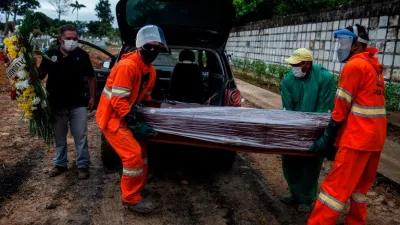 coronavirus entierro