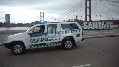 Gendarmería recorre las calles de Santa Fe por la pandemia