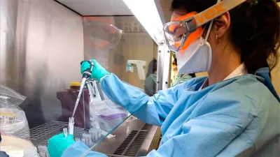 coronavirus laboratorio