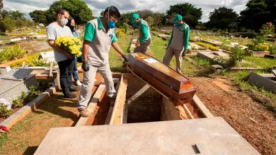 coronavirus muertos en Brasil 
